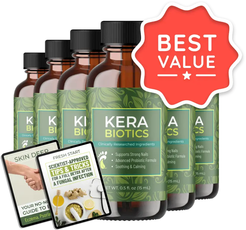 KeraBiotics 6 Bottles